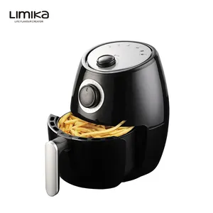 2.0L Kitchen Home Commercial Round Electric Air Deep Fryer Without Oil Hot Air Fryer General Electric Deep Fryer