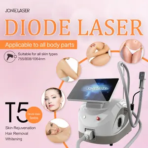 Xách tay 2in1808 Diode Laser Diode Laser tẩy lông vĩnh viễn Diode Máy tẩy lông bằng laser