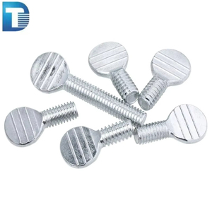 <strong>5</strong>/16'' 7/16'' Class Grade 4.8 8.8 10.9 12.9 Gal Carbon Steel Blue White Zinc Plating Spade Head Knurled <strong>Thumb</strong> Machine <strong>Screw</strong>