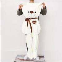 Vente en gros de poupée de mariage en peluche Big Love Teddy Bear, cadeau d'anniversaire de la Saint-Valentin, jouets en peluche pour filles