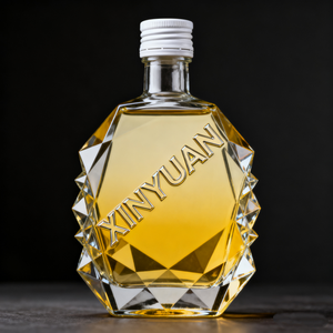 ขวดแก้วทรงกลมขนาด750มล. พร้อมจุกขวดแก้วจากประเทศจีนขวดแก้ววอดก้าแบบมืออาชีพ - Product Image 4