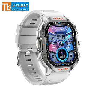 Montre connectée de sport d'extérieur HK24 Amoled 2,01 pouces, fréquence cardiaque réelle, appel intelligent BT, assistant vocal IA, montre connectée pour homme HK24M - Product Image 3