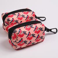 Distributeur de sacs à déjections canines de luxe écologiques avec logo personnalisé, biodégradable, en caoutchouc, pour la promenade des chiens