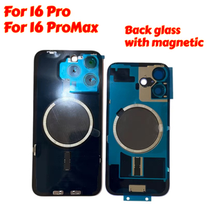 <span class=keywords><strong>Vitre</strong></span> arrière magnétique pour <span class=keywords><strong>iPhone</strong></span> 16 <span class=keywords><strong>Pro</strong></span> <span class=keywords><strong>Max</strong></span>, 16 <span class=keywords><strong>Pro</strong></span> Plus, 17 <span class=keywords><strong>Pro</strong></span> <span class=keywords><strong>Max</strong></span> – Remplacement de coque arrière pour tous les modèles - Product Image 1