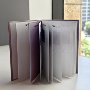 สมุดปกแข็งที่กำหนดเองสมุดปกแบบเกลียวการพิมพ์สมุดบันทึกการตั้งครรภ์ - Product Image 5