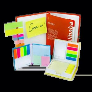Bloc de Notas Adhesivas Personalizadas, Mini Bloc de Notas Adhesivas con Diseño Elegante, Pestañas de Índice, Adhesivos, Material de Oficina, Marcapáginas Novedosos - Product Image 1