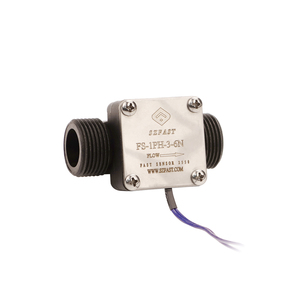 FS-1PH-2.0-4N G1/2 ตัวแปลงสัญญาณการไหลแบบแม่เหล็กชนิดรีดคอมโพสิต PA เกลียวภายนอก 2.0 ลิตร/นาที สำหรับการไหลปานกลาง-สูง 70 วัตต์ 1 แอมป์ 0-250VAC สำหรับเครื่องทำน้ำเย็น - Product Image 2