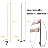 Lampe d'angle Led TUYA en aluminium, Design moderne et minimaliste, lumière d'ambiance, luminaire décoratif d'intérieur, idéal pour un jardin ou une chambre à coucher, DC 24V