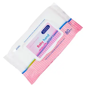 Hot Sale Cheap China Supplier Safe Disposable Organic Biodegradable Personal Hygrene Baby Water Wet Wipes Lids For Children