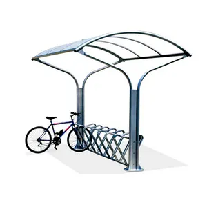 Large Sheds Storage Outdoor Motorcycle Shelters Self Service Canopy Parking Bicycle Rental Station