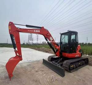 รถขุดขนาดเล็ก CE EPA มือสอง ยี่ห้อ Kubota รุ่น U55 Kx163-5 Kx057-4 พร้อมบูมสวิง ราคาถูก - Product Image 5