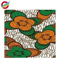 Kain Katun Organik Tenun Afrika Model Baru Bermotif Cetak Belanda 6 Yard Kain Loincloth Belanda Batik Dobby Ramah Lingkungan untuk Menjahit Pakaian