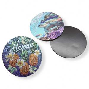 Aimants de réfrigérateur en feuille d'aluminium de haute qualité, souvenirs touristiques personnalisés de pays, villes et monde marin - Product Image 5