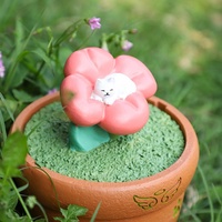 Urne funéraire créative en résine pour animaux de compagnie, pot décoratif pour cendres d'animaux, récipient commémoratif pour crémation d'animaux de compagnie pour chien et chat, pour jardin intérieur