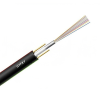 Cable de Fibra Óptica para Exteriores GYFXTY (1-96 Núcleos) - Marca OUFU, Tipos de Fibra G652D/G657A1/G657A2/OM1-OM4