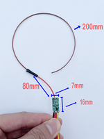 Module de contrôle PCBA pour accessoires LED de table de rivière DIY à détection tactile, effet ciel étoilé, DC3.7V-24V 2.5A, portée de détection de niveau d'eau 0.5-3cm