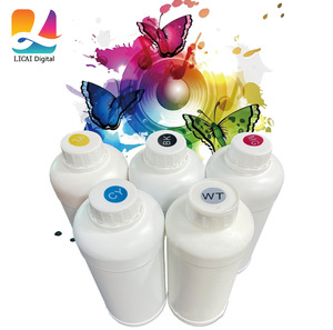 Encre blanche <span class=keywords><strong>pigment</strong></span>ée dtf Premium 1000ml pour fabricant epson l805 l1800 i3200