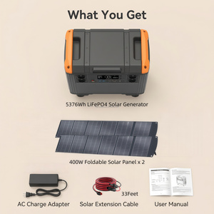 Alimentation portable 5000W avec fonction UPS, alimentation de secours d'urgence pour la maison, pour une utilisation quotidienne familiale et la préparation aux pannes de courant - Product Image 5