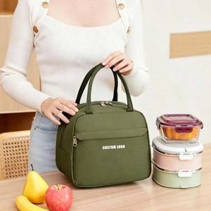 Borsa Termica Personalizzata per Pranzo, per Donne, Uomini e Adulti, con Tasca Frontale, Contenitore per Pranzo, Borsa Frigo per Lavoro e Picnic - Product Image 1