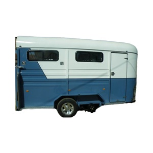 Remolque de Viaje Clásico HERUI para 3 Caballos, Modelo HR-3HAL-S, con Remolques Estándar para Caballos, Color Personalizado para 2 Personas - Product Image 1