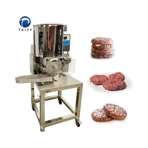 Professionelle Patties Hühnernudeln Herstellung Burger Fleisch Formmaschine