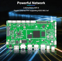Placa Base Portworld RK3576 con Android 14 y Linux para Robótica, Computación Inteligente con IA, Control Industrial y Sistemas de Visión
