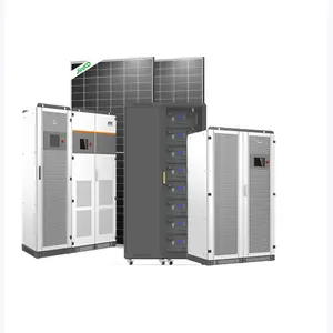 50kw 50 kva on off grid pannello ibrido di energia solare sistemi per l'industria 100kw 150kw progetto solare