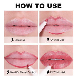 2 в 1, длинная подводка для губ и губ, фирменная этикетка, водостойкая 360 с логотипом, контурная подводка для губ - Product Image 6