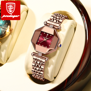 Benutzer definierte Logo Marke wasserdichte Uhren Poedagar 368 Luxus Damen uhr Epoche Schöne Mädchen Hand für Damen - Product Image 1