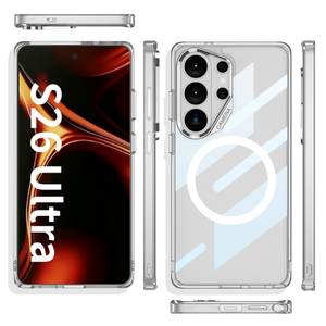 Étui pour S26 Ultra avec recharge sans fil, S25 S26 Ultra, GKK Original, couleur unie, TPU+PC, protection 360°, protection de l'appareil photo - Product Image 2