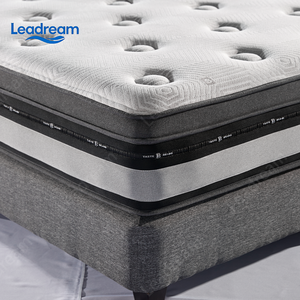 Modern Style Luxury Factory Compressed Gel <b>Memory</b> <b>Foam</b> Pocket Spring Mattress Double Pillow Top Pocket Queen King Size Mattress - Product Image 1