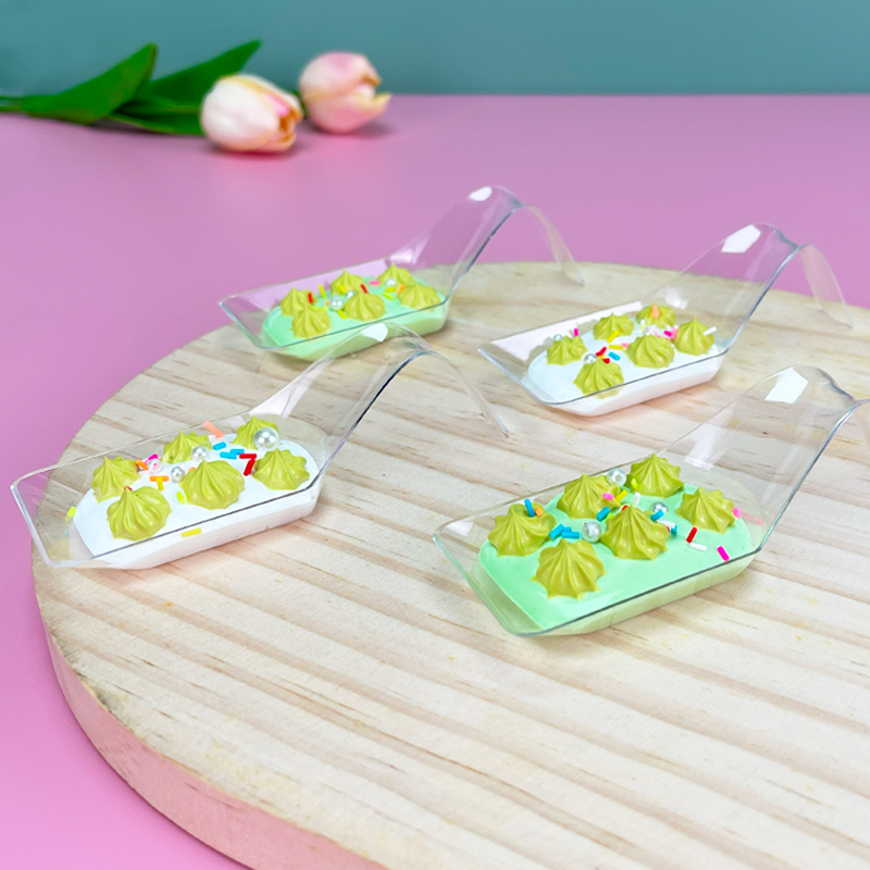 Disposable Mini Small Paper Yellow Mousse