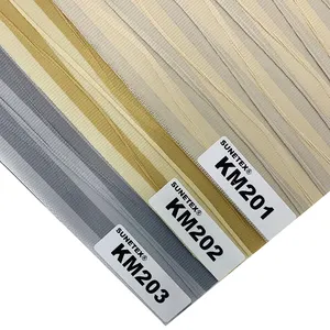 Fabrics For Roller Blinds Jacquard Fabric Zebra Blinds 80mm/120mm 100% Polyester Jacquard Blind Zebra Window