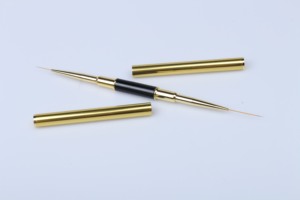 Nuevo Pincel Doble de Acrílico Sintético 2 en 1 para Detalles, Set de Pinceles para Arte de <span class=keywords><strong>Uñas</strong></span>, Marca Privada <span class=keywords><strong>2022</strong></span> - Product Image 6