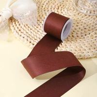Ruban en polyester et coton mat de style coréen, double face, épaissi, pour nœuds DIY, 96 couleurs en stock, vente en gros