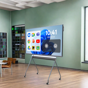 Leaderhub tableaux blancs interactifs tactiles en gros tableaux intelligents avec qualité d'image 4K HD pour la réunion - Product Image 6