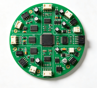 Nouvelle carte de circuit imprimé (PCB) et assemblage de circuits imprimés (PCBA) pour l'alimentation énergétique, carte de circuit multicouche personnalisée, plaqué or par immersion pour le matériel de contrôle énergétique