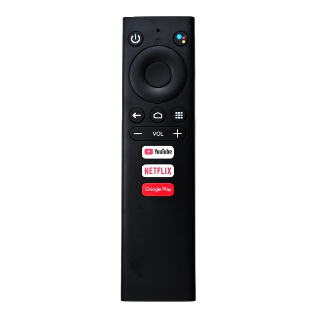 OEM Customizable Plastic Silicon Keypad BT Remote Controller Android TV Box 1-Year Warranty Hot Keys Voice Control ROHS