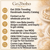 Go2boho 12 batu lahir tali yang dapat disesuaikan batu alam manik perhiasan hadiah untuk wanita kustom kemasan grosir