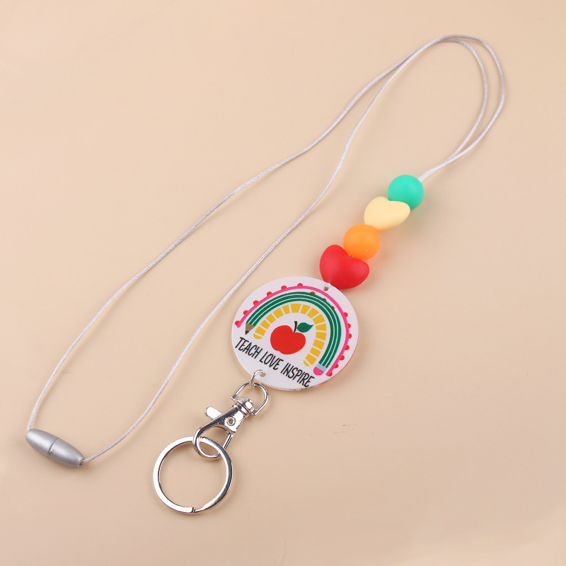 High Quality Durable Silicone Water Bottle Sling Rope 30oz 40oz Water Cup Hand Lanyard New Design Lanyards Image 4