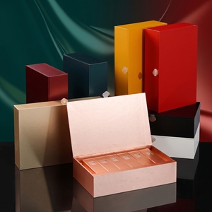 <span class=keywords><strong>Caja</strong></span> <span class=keywords><strong>de</strong></span> Regalo Vacía al por Mayor <span class=keywords><strong>de</strong></span> 100g para 12 Sobres o 6 Mini Latas, Set <span class=keywords><strong>de</strong></span> Empaque para Café, Nueces y Té, Phoenix Dancong, Logotipo Personalizado, Venta al por Mayor - Product Image 5