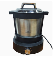 Offre Spéciale – Mélangeur Commercial Automatique 800W en Acier Inoxydable pour la Préparation du Fufu et des Igname – Machine à Piler et Mélanger