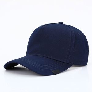 Gorra de Béisbol Personalizada con Logotipo Bordado, Estructurada, de 5 Paneles, Material de Sarga de Algodón, con Etiqueta Tejida en el Lateral - Product Image 5