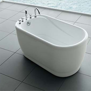 KMRY Baignoire moderne <span class=keywords><strong>en</strong></span> acrylique personnalisée Petite baignoire <span class=keywords><strong>spa</strong></span> autoportante pour la maison et l'hôtel Conception ovale ronde - Product Image 6