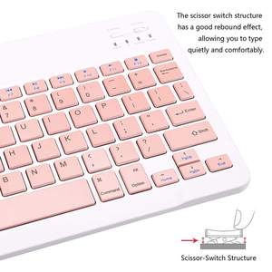 High-end <b>Wireless</b> Keyboard Mouse Combo Mini Bluetooh Keyboard and Mouse Combo 78 Keys Bt Keyboard Mouse Set for <b>Pc</b> Laptop - Product Image 6