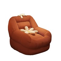 Fauteuil inclinable en tissu à dossier souple, design moderne Tatami, une place, idéal pour petit appartement, chambre, hôtel, centre commercial
