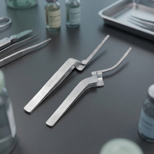 Pinces à papier articulées 2 pièces ensemble outils chirurgicaux dentaires en acier inoxydable pince à épiler Instruments orthodontiques par SHU - Product Image 3