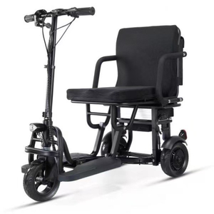 Fabricantes de China Batería de litio Ligero Plegable Portátil <span class=keywords><strong>3</strong></span> Ruedas Adulto Discapacitado Movilidad Scooter eléctrico Triciclo - Product Image 1
