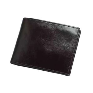 Free Sample 2023 modern rfid bifold classical soft men genuine leather <b>wallet</b> by soupplies - Product Image 1