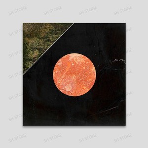Mosaïque moderne en marbre mélangé SH STONE Nero Marquina Red Travertine Rain Forest Green, poli, jet d'eau, pour <span class=keywords><strong>salle</strong></span> <span class=keywords><strong>de</strong></span> <span class=keywords><strong>bain</strong></span> et cuisine - Product Image 2